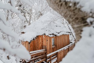 Cabane sur pilotis Hautes-Alpes