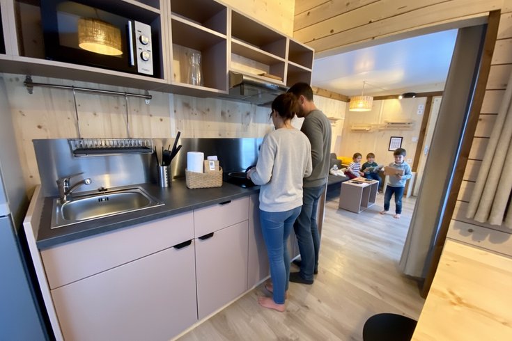 Hébergement AbracadaRoom : HY•Lødge Spa-5pers N°7 (Chalet nature avec spa privatif) - Image 6