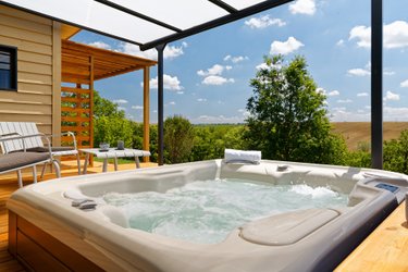 Chalet SAGA SPA Jacuzzi à Savignac Mona (4)