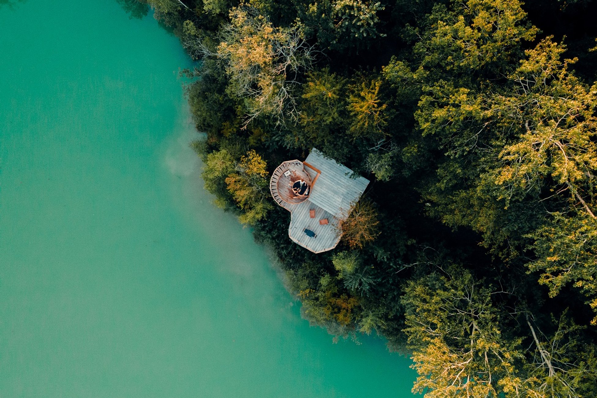 Hébergement UnicStay : Cabane Spa Beau Rivage à St-Léger-Aux-Bois