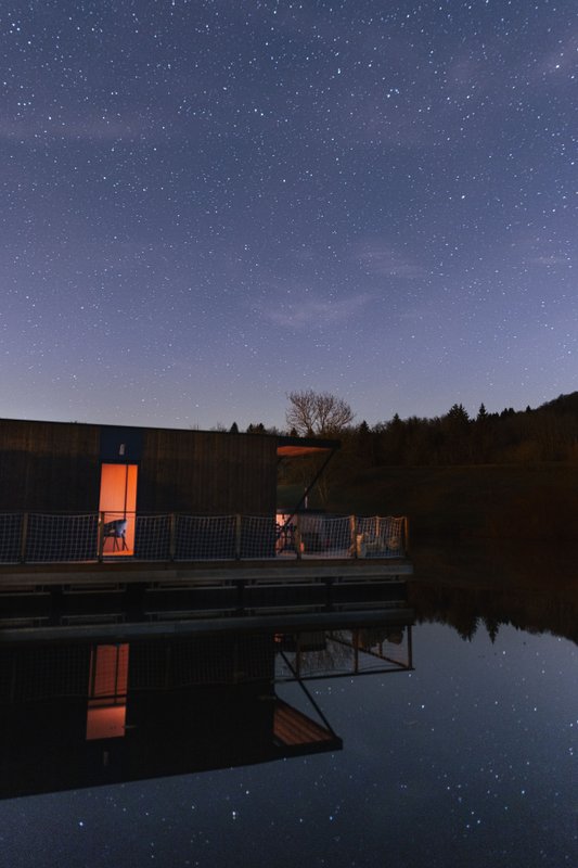 Lodge Duo sur terre - Vue panoramique sur l'étang & Spa à Plateau D'hauteville (8)