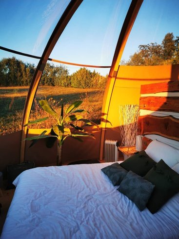 Domaine AbracadaRoom : Les Etoiles de Morphée - Dôme et Wigwam - Image 19