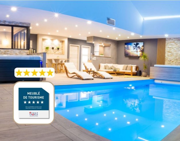 Hébergement AbracadaRoom : Gite O², Piscine, Spa & Cinéma - Image 8