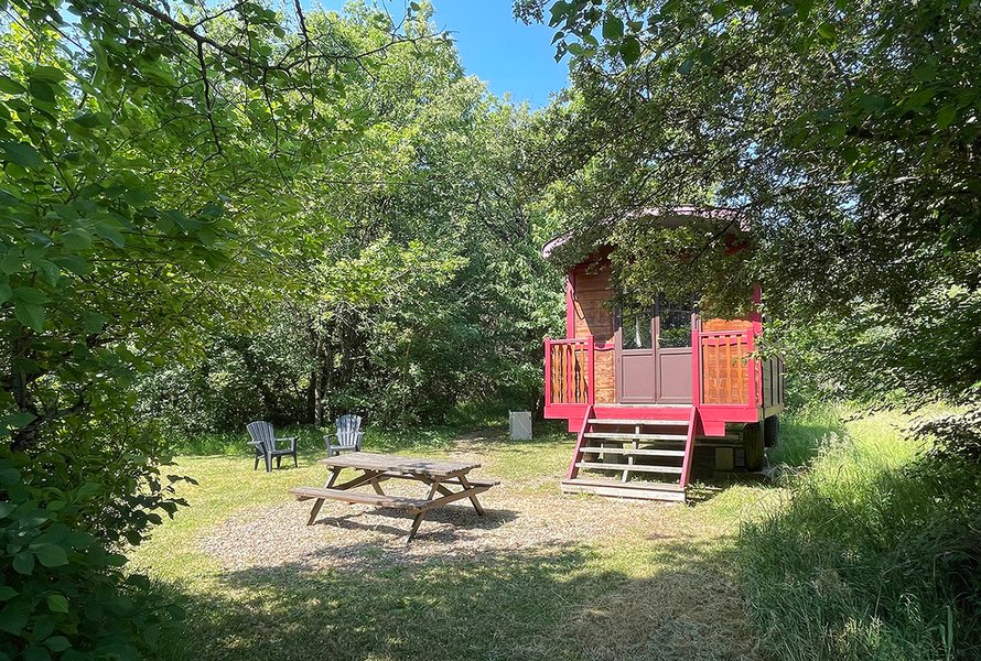 Hébergement AbracadaRoom : Roulotte Coquelicot - Image 2