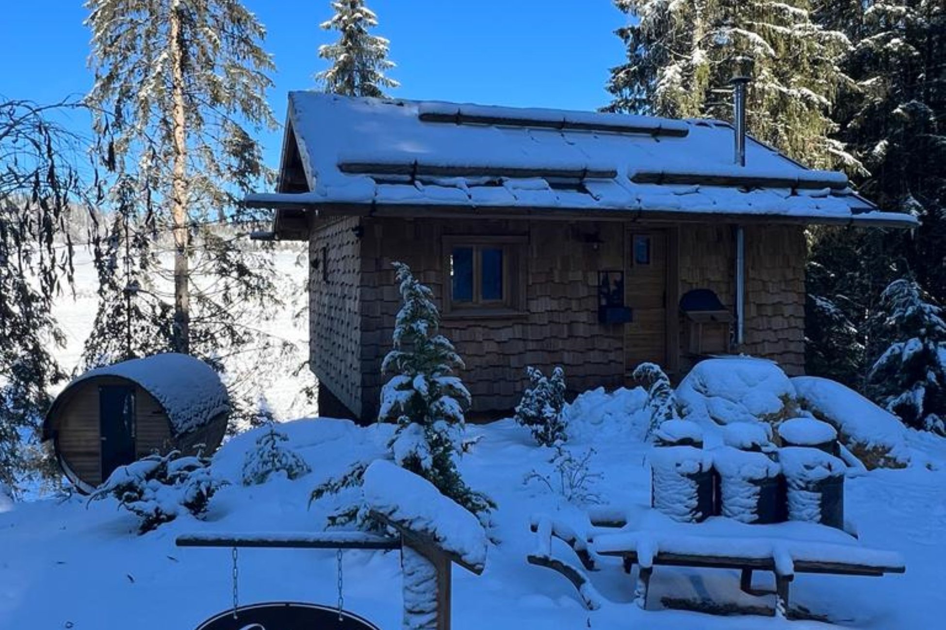 Hébergement UnicStay : Cabane La Cébriot & Spa & Sauna à Petite Chaux