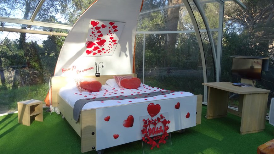 Hébergement AbracadaRoom : Bulle sur le toit - Image 3