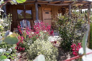 Maison  du Hobbit avec spa privatif