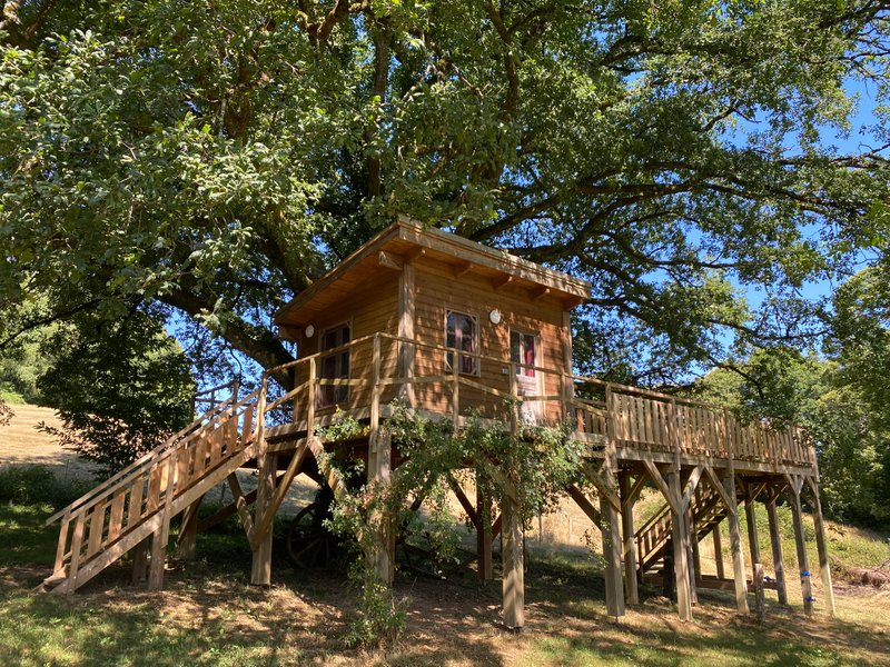 Hébergement AbracadaRoom : La Cabane dans le chêne tricentenaire - Image 1