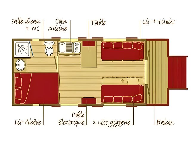 Hébergement AbracadaRoom : La Roulotte des Elfes - Image 12