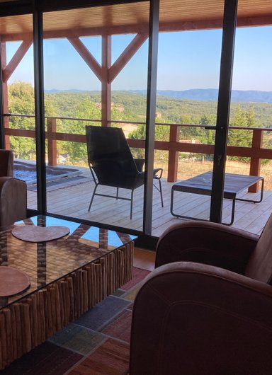 La Cabane perchée "A perte de vue" à Villarzel Du Razès