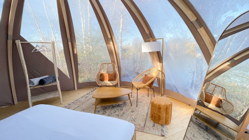 Hébergement AbracadaRoom : Le Dôme étoilé sur l'île - Image 17