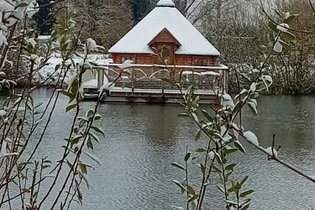 Cabane sur l'eau Meuse