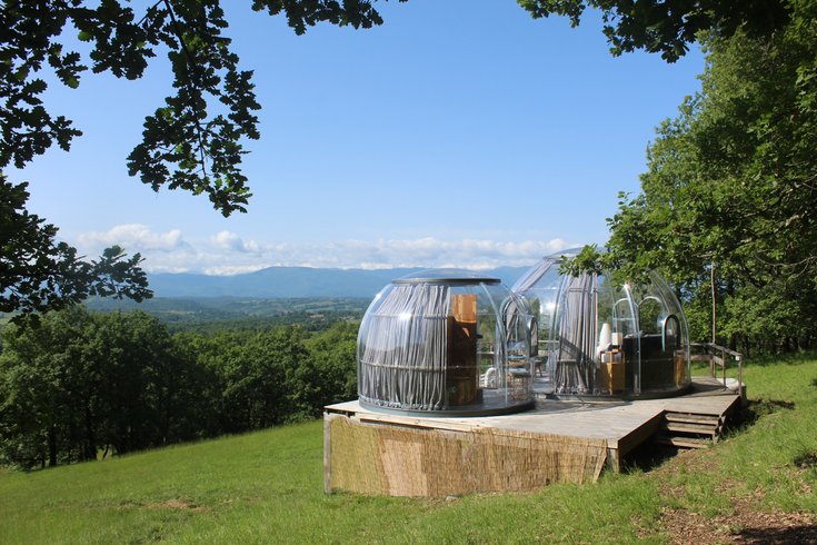 Hébergement AbracadaRoom : Bulle face aux Pyrénées ! - Image 1