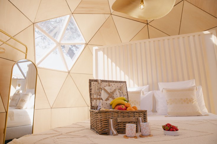 Hébergement AbracadaRoom : Ecolodge - Dôme en bois avec piscine & jardin - Image 2