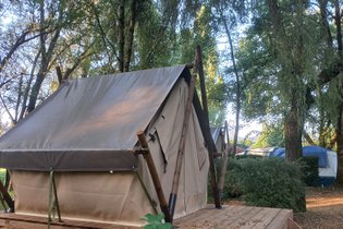 Tente et tente lodge Vosges