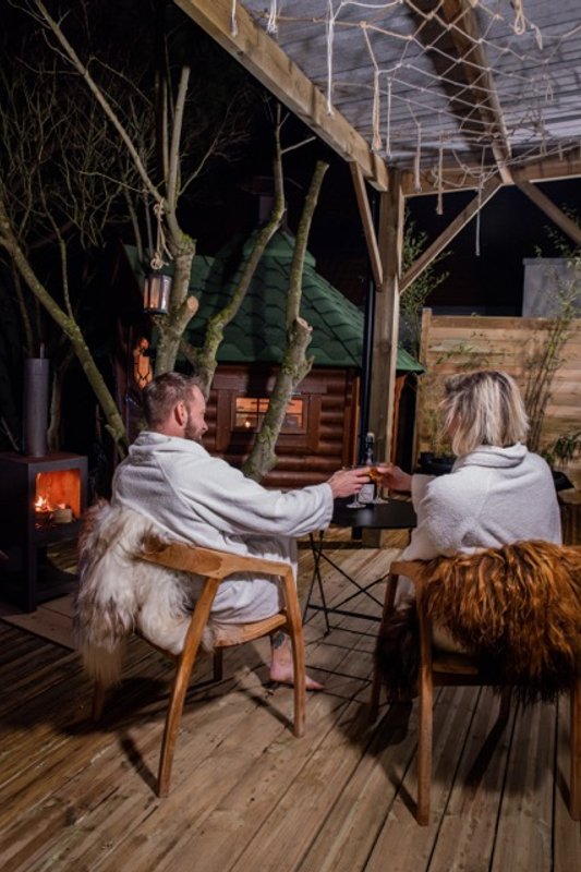 Lodge Valhalla - bain nordique-kota grill (repas inclus)-sauna au feu de bois à Zuydcoote (25)