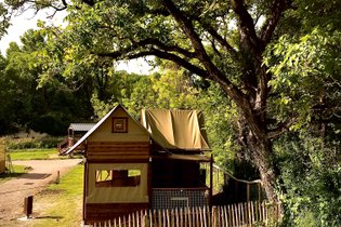 Tente et tente lodge Tarn
