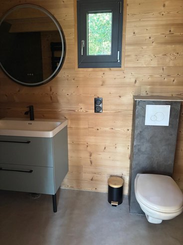 Hébergement AbracadaRoom : Chalet  CanopéA SPA Privatif, Domaine CollinéA en Drôme Des Collines - Image 8