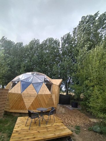 Hébergement AbracadaRoom : Le Dôme de Draëck & Sauna privatif - Image 1