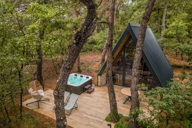 Chalet  CanopéA SPA Privatif, Domaine CollinéA en Drôme Des Collines à Bathernay (1)