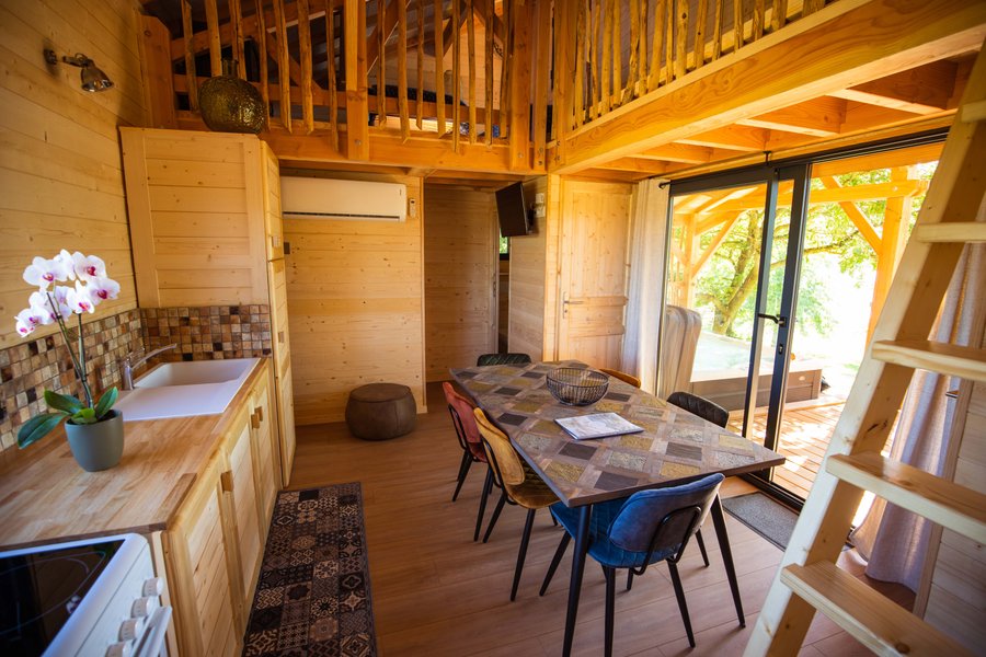 Hébergement AbracadaRoom : Cabane Spa dans les arbres - 6 personnes - Image 7