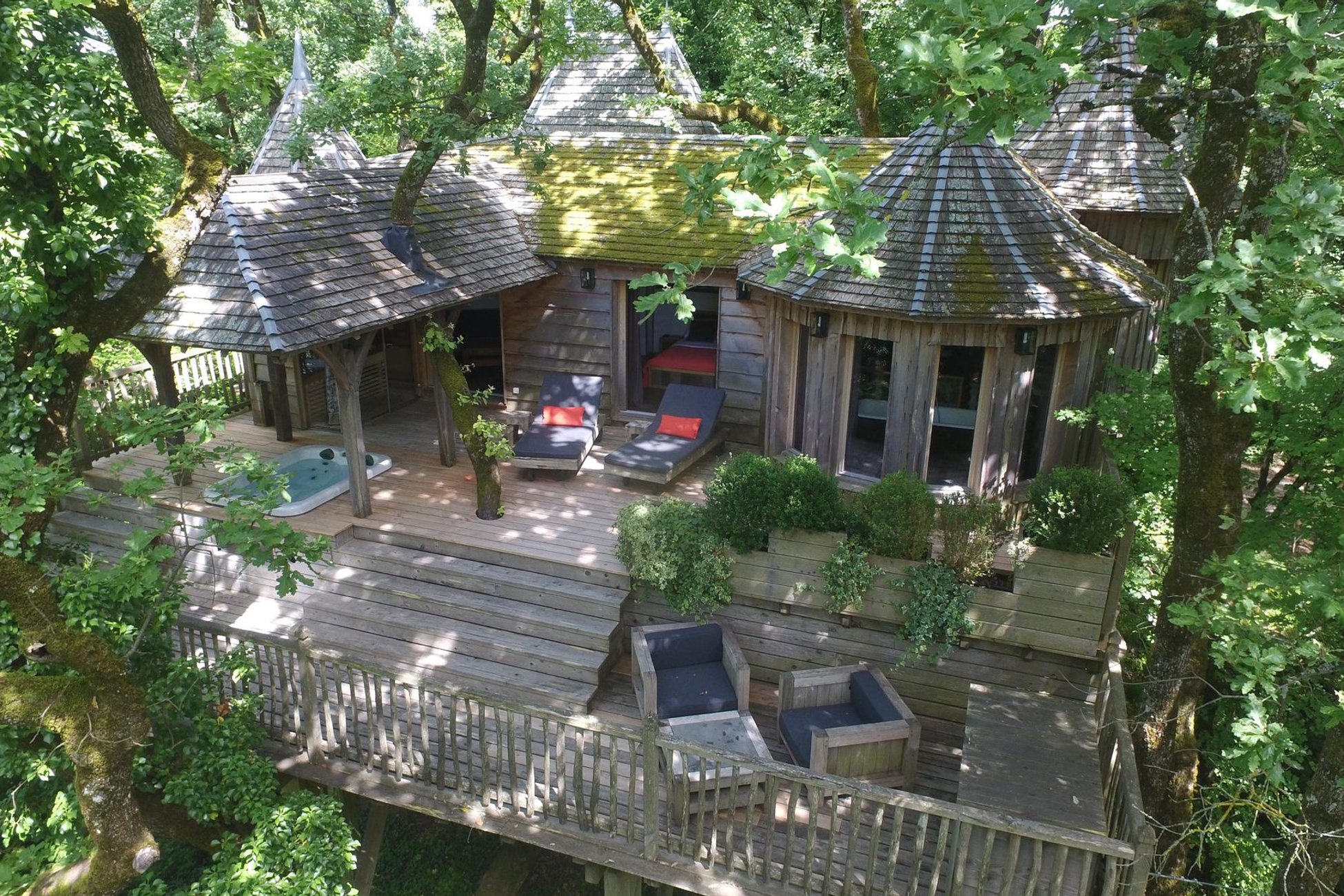 Hébergement UnicStay : Cabane Château Puybeton & Spa & Sauna à Beaumontois En Perigord