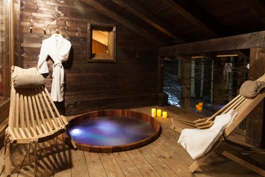 Cabane Spa Mont-Blanc à Saint Nicolas La Chapelle (4)