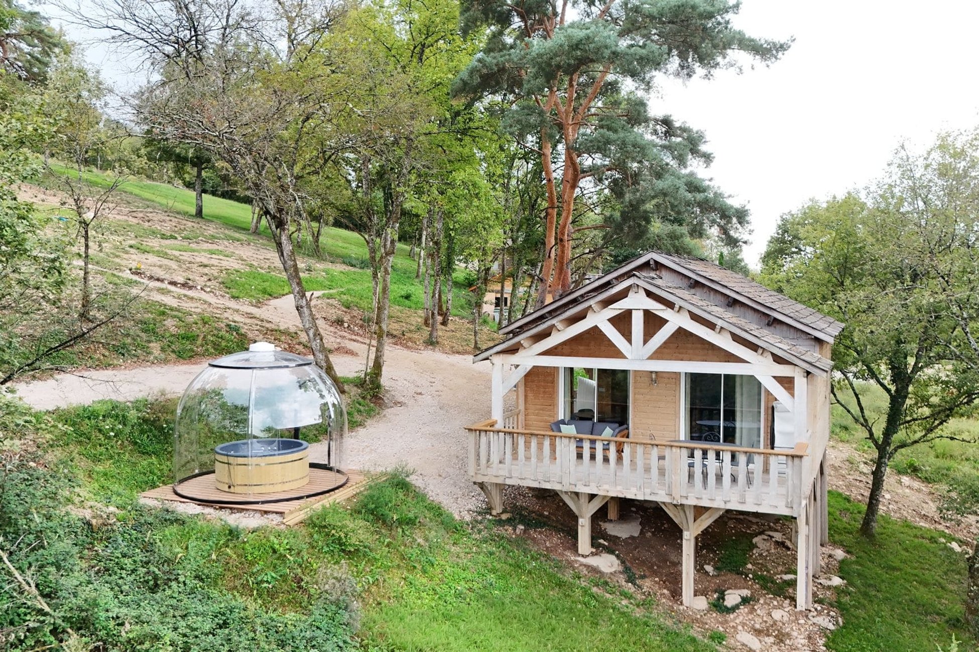 Hébergement UnicStay : Lodge du Bétet & SPA à Serrières-Sur-Ain