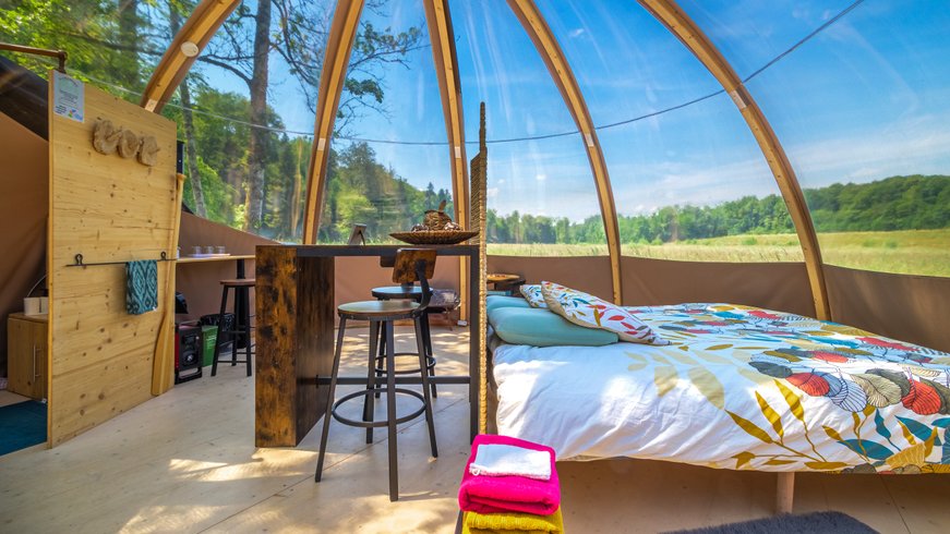Hébergement AbracadaRoom : Orion & Spa : Wigwam pour nuitée à la belle étoile - Image 10