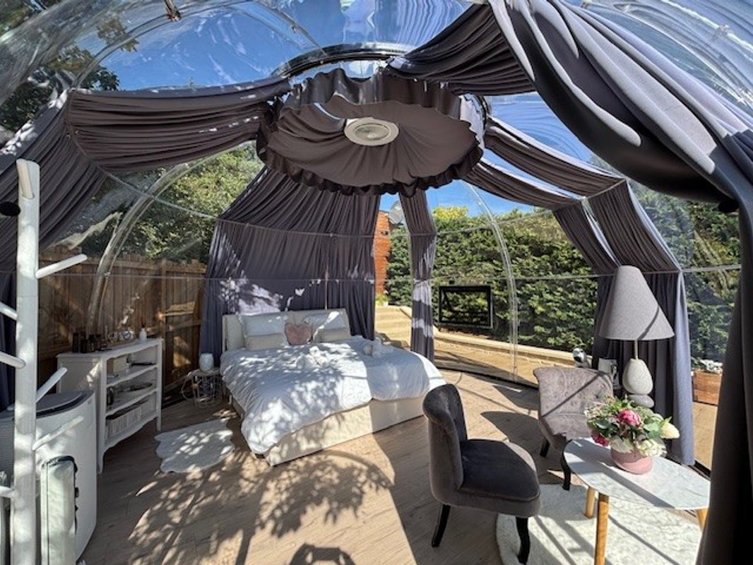 La Bulle StélléA SPA Privatif, Domaine CollinéA en Drôme Des Collines à Bathernay (21)