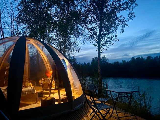 Hébergement AbracadaRoom : Le Dôme étoilé sur l'île - Image 4