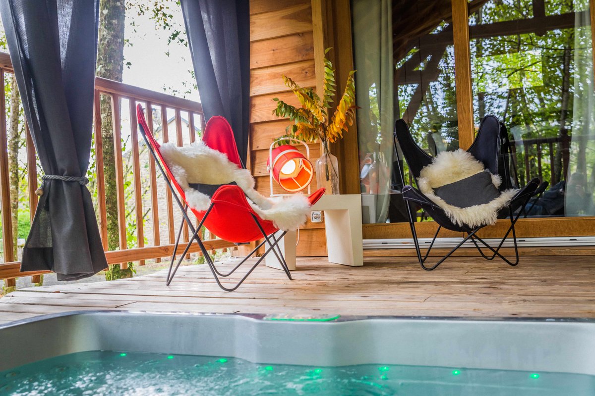 Cabane Spa Cyprès si Haut à Saint Mexant (12)