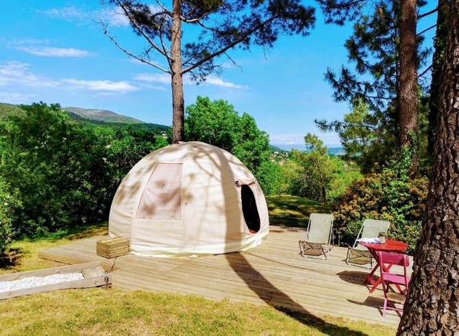 Hébergement AbracadaRoom : Tente Wigwam - Les O de Privas - Image 4