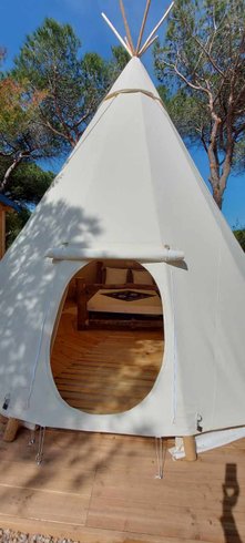 Hébergement AbracadaRoom : Tipi Indien et spa - Image 8