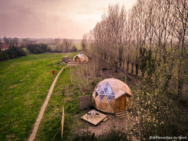 Hébergement AbracadaRoom : Le Dôme de Draëck & Sauna privatif - Image 2