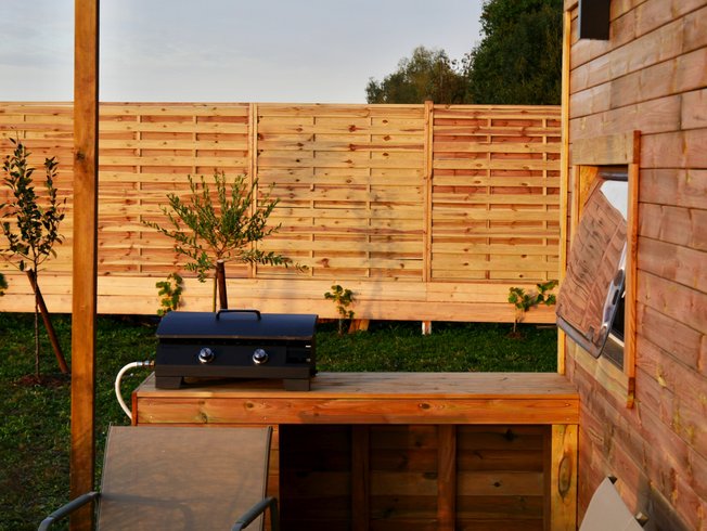 Hébergement AbracadaRoom : Tiny House Kaki & bain nordique - Image 16