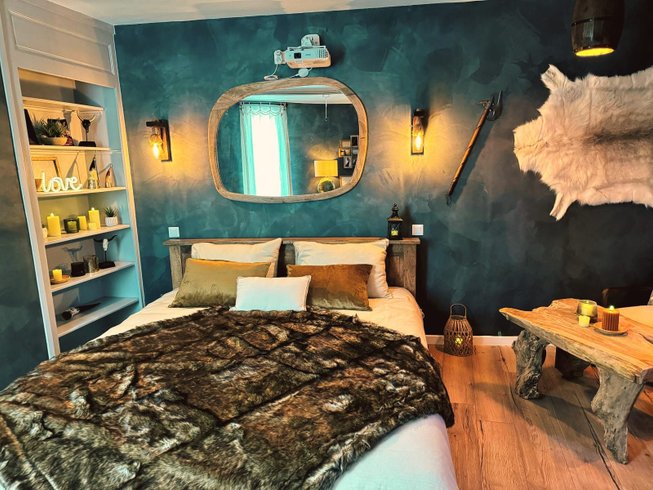 Hébergement AbracadaRoom : Évasion Scandinave Romantique : Spa XXL & Cinéma - Image 1