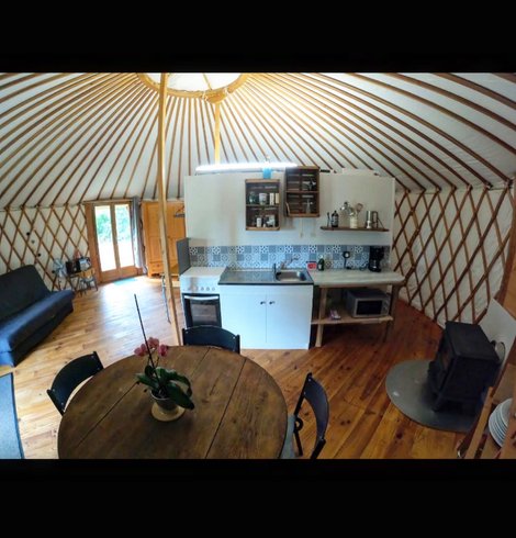 Domaine AbracadaRoom : La yourte des Saules - Image 7