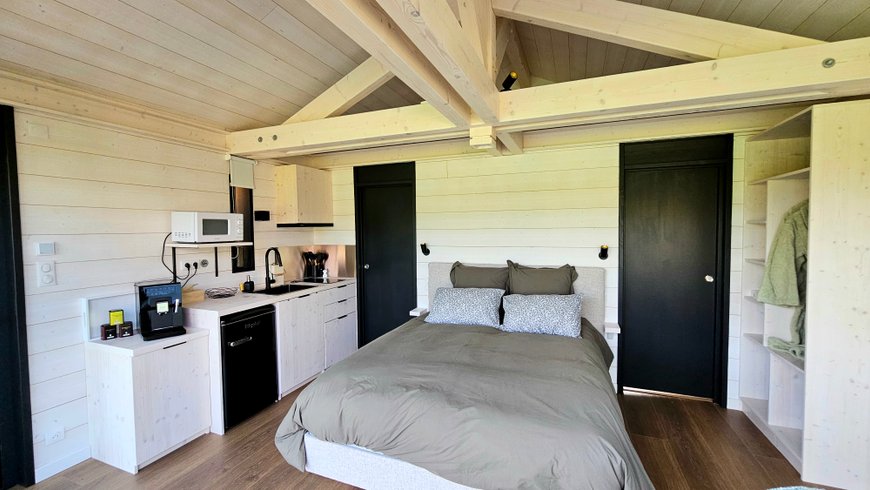 Hébergement AbracadaRoom : Les Logettes de Caroline, Ecolodge 2 & Bain Nordique - Image 5