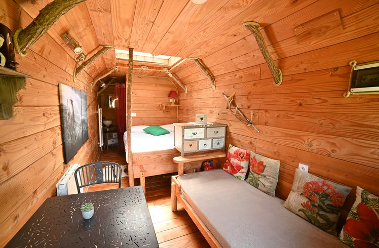 Hébergement AbracadaRoom : Cabane végétalisée "Les Ripaudières" - Image 3