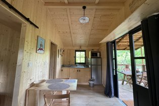 Cabane sur pilotis Drôme