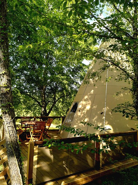 Hébergement AbracadaRoom : Tipi Nomade - 4 personnes - Image 2