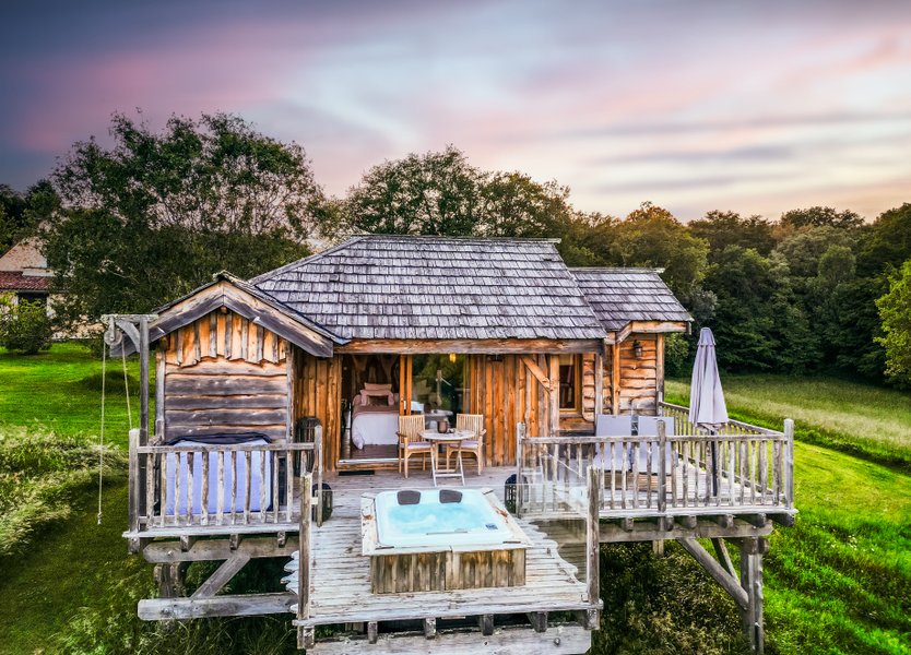 Hébergement AbracadaRoom : Cabane du Grand Chêne & Spa - Image 1