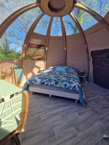 Hébergement AbracadaRoom : Dôme Saturne & Spa - Image 8