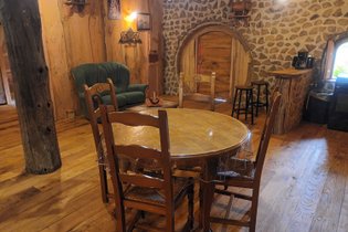 Maison de hobbit Manche