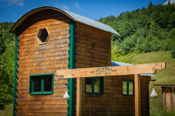 Hébergement AbracadaRoom : Tiny House Haru -  La roulotte en pleine nature - Image 8