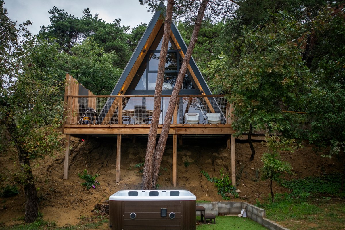 Chalet  VercoréA SPA Privatif, Domaine CollinéA en Drôme Des Collines à Bathernay (30)
