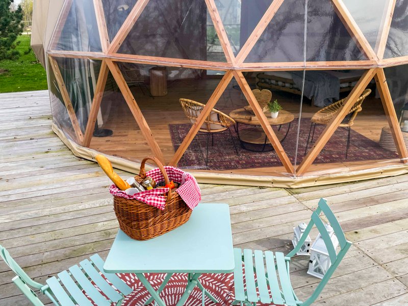 Hébergement AbracadaRoom : Le Dôme avec Bain nordique - Image 15