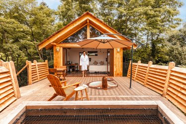 Cabane Spa Céleste à Rosoy-En-Multien (2)