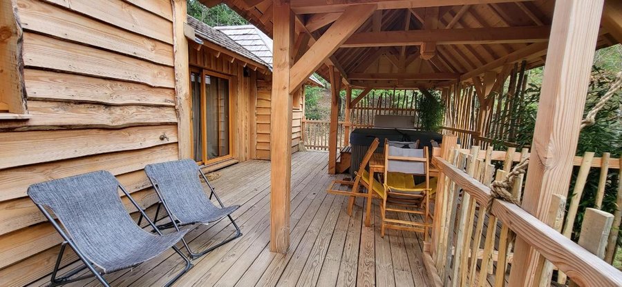 Hébergement AbracadaRoom : Cabane Château duplex - Spa/Jacuzzi™ - Aulteribe - Image 9